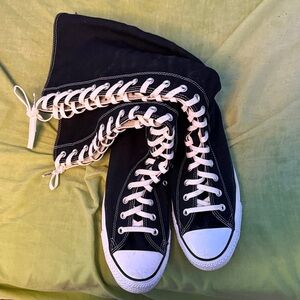 Converse - Black XXHi (Knee High) High Tops